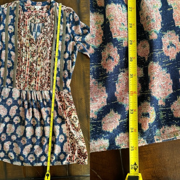 Anthropology Tiny Flowy Dress Size Medium - Picture 7 of 9